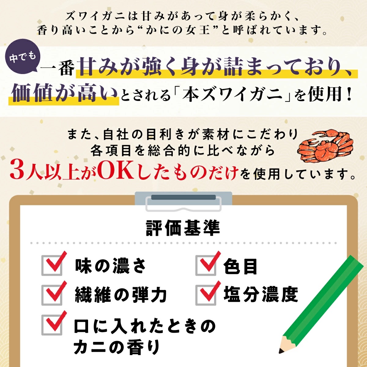 【最短1週間以内出荷】訳あり 冷凍 ボイル ずわいがに 足 2400g ズワイガニ ハーフポーション | ギフト 2025