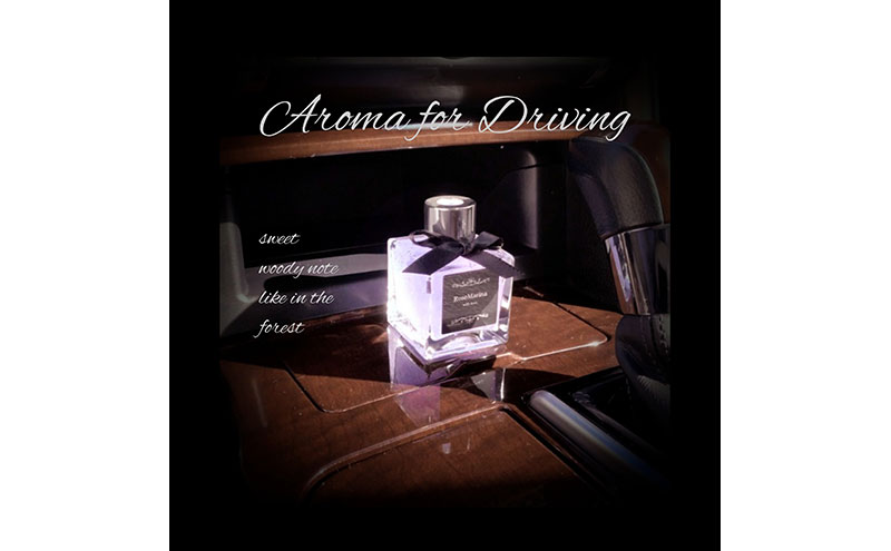 Aromarine アロマの置き型芳香剤 (森の香り)  オレンジ 車用 北海道 滝川市