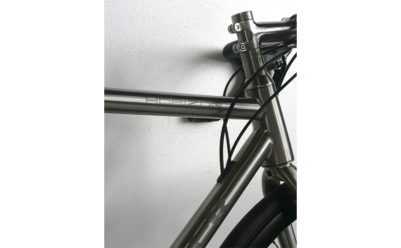 【受注生産】MULLER HORIZONチタンディスクブレーキロードバイク＋GOKISOスーパークライマーディスクホイル完成車 ロードバイク