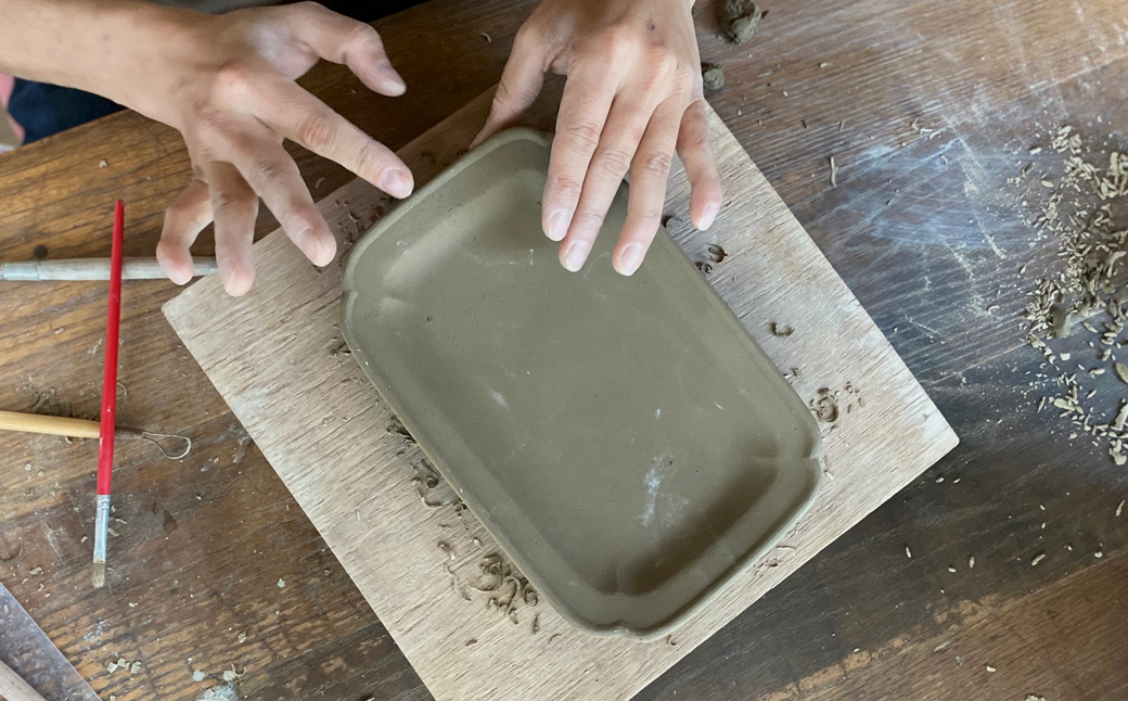 【Awabi ware】 プレミアム陶芸体験 ペアチケット