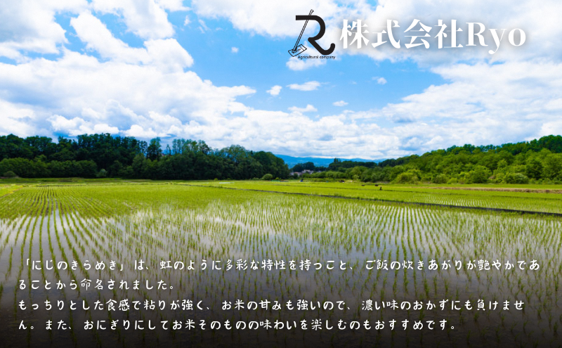 【2025年11月以降順次発送】 令和7年度産 新米予約 にじのきらめき 10kg  京都丹波産 良心米　米 新米 白米 ごはん
