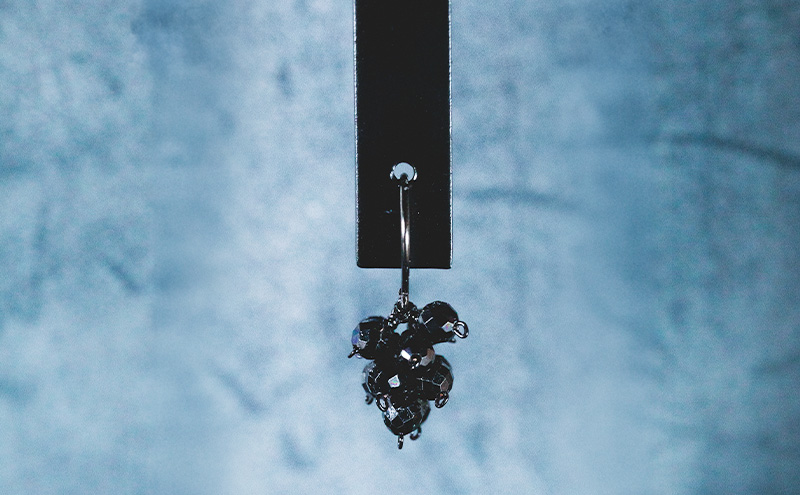 【限定アクセサリー】日進市発ブランド KARAS 耳飾り (天然石) アクセサリー