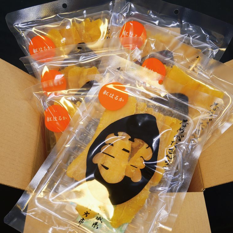 茨城県行方市のふるさと納税 【工場直送】なめがたさんちの 干しいも 紅はるか 1.2kg(中袋サイズ：200g×6袋)｜干し芋 ほしいも 干しいも さつまいも サツマイモ 人気 茨城県 行方市 送料無料(CU-48)
