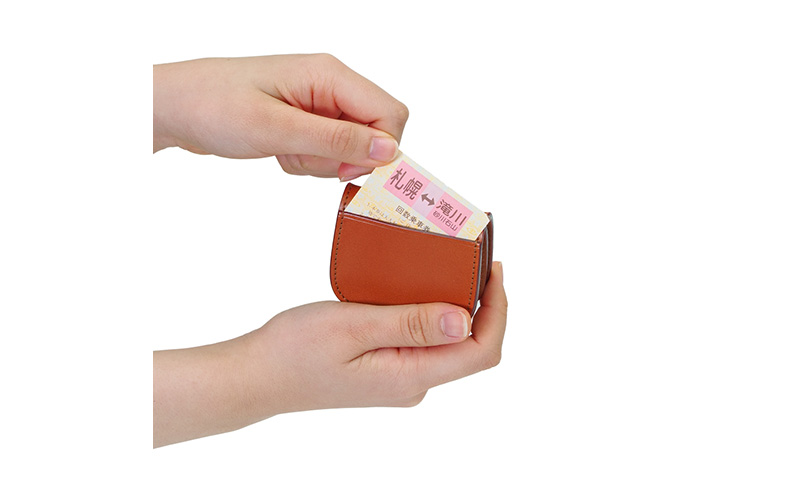 厚口小銭入れ キャメル 財布 さいふ 革 革製品 レザー 牛革 ギフト プレゼント おしゃれ ウォレット シンプル ファッション 北海道 赤平 いたがき