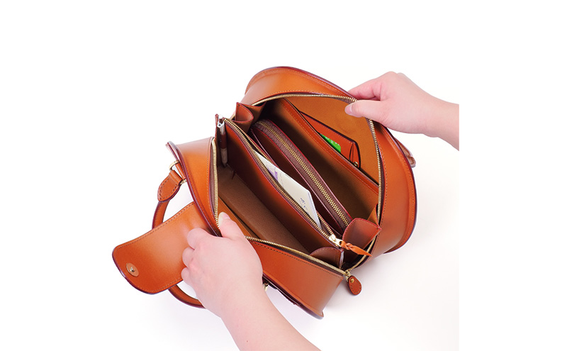 ハンドバッグ キャメル  革 革製品 レザー 牛革 ギフト プレゼント おしゃれ  シンプル ファッション かばん カバン 鞄 北海道 赤平 いたがき