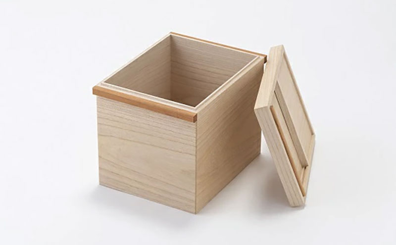 国産桐の米びつ 10kg 木製 桐 収納 木箱 桐箱 収納 ストック ストッカー キッチン収納 キッチン雑貨 キッチン用品 米櫃 こめびつ お米 保存容器 梅沢木材工芸社