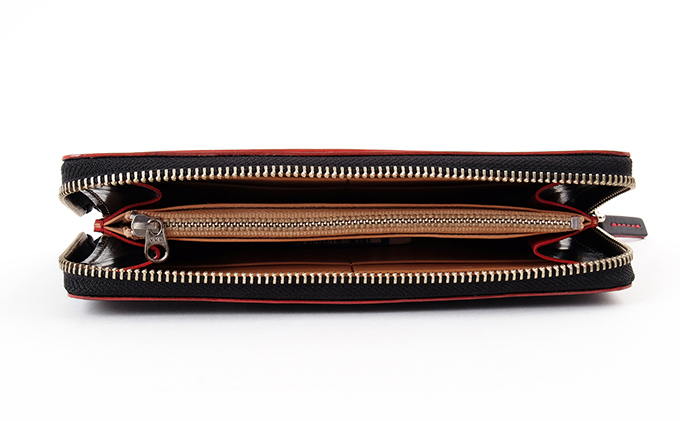 牛革ヴィンセント　束入れ　黒