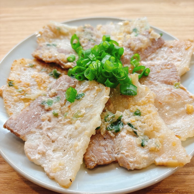 豚バラ 九州産 焼肉 ネギ塩 計約1kg (500g×2P) 肉 豚肉 ※配送不可：離島