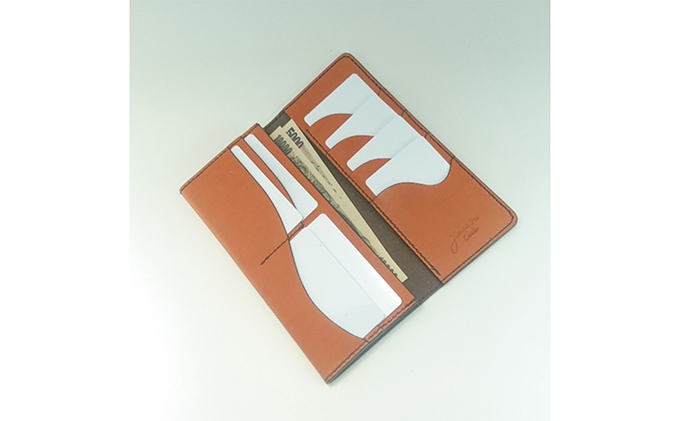 Vague 長財布（ソレイユオレンジ）