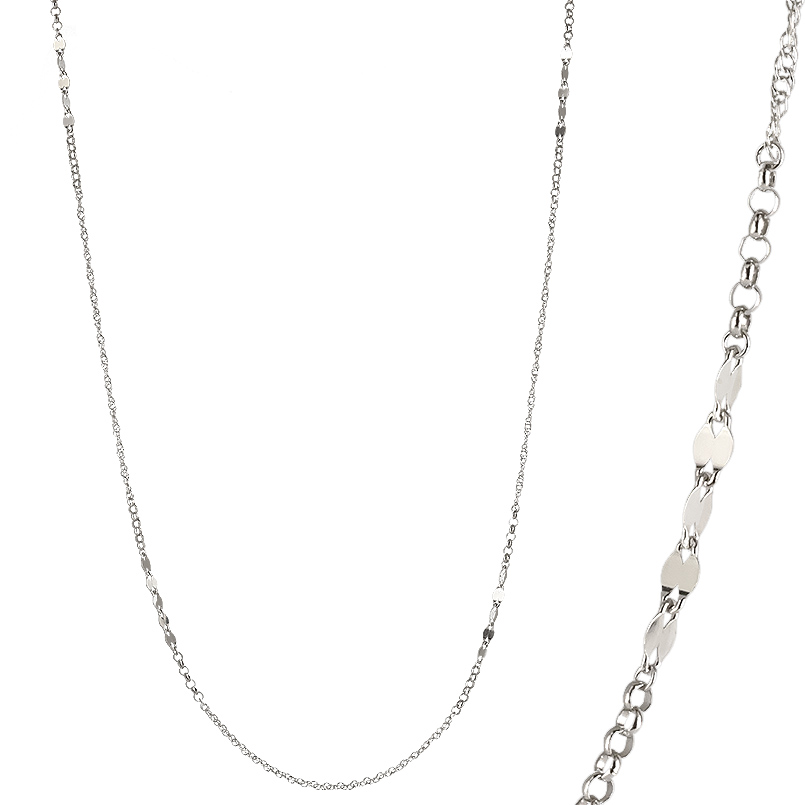 山梨県昭和町のふるさと納税 純プラチナ ネックレス チェーンのみ レディース pt999 ロングネックレス プラチナ 金属アレルギー 対応 チェーン スクリューチェーン ペタルチェーン ワッカチェーン チェーンだけ ジュエリー シンプル 人気241217nm402pt999 SWAA221