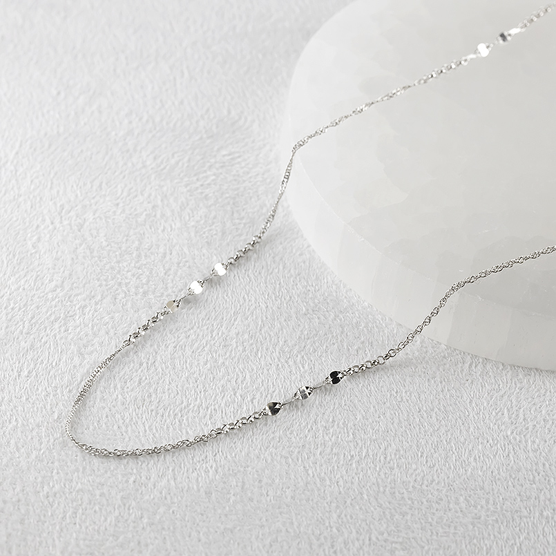 山梨県昭和町のふるさと納税 純プラチナ ネックレス チェーンのみ レディース pt999 ロングネックレス プラチナ 金属アレルギー 対応 チェーン スクリューチェーン ペタルチェーン ワッカチェーン チェーンだけ ジュエリー シンプル 人気241217nm402pt999 SWAA221