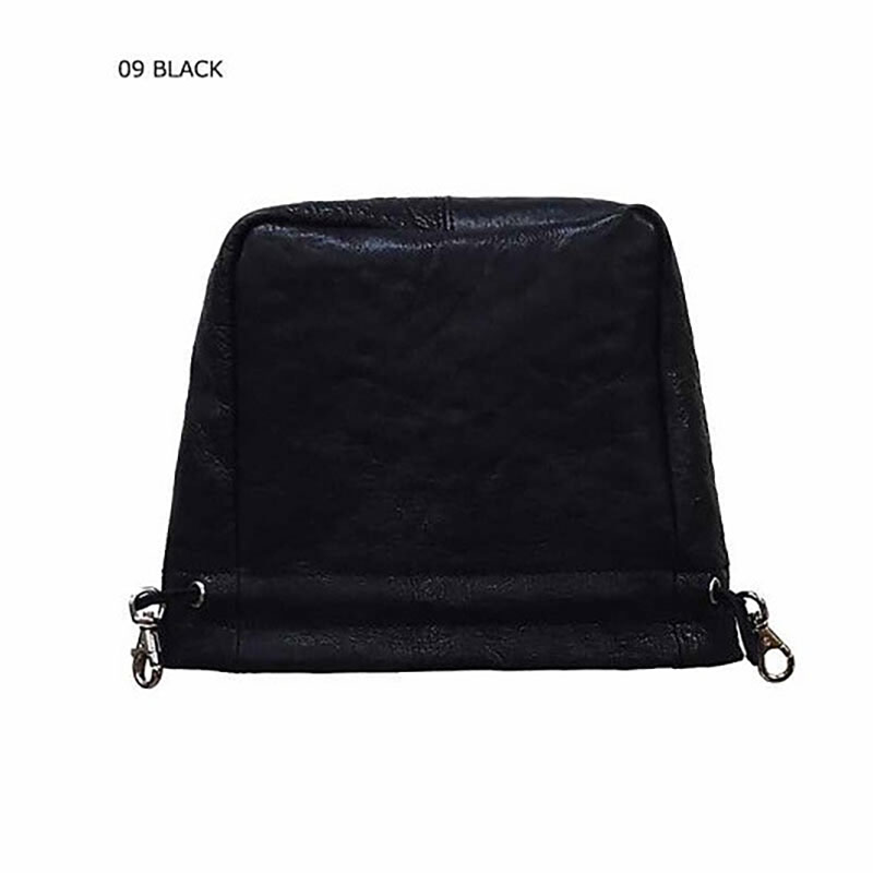 木の庄帆布 公式 国産レザーアイアンカバー 本革 総革 KinoshoTRANSIT　 K-KHG-W-IR01M-（C/#09 ブラック / レッド）　ゴルフ アイアンカバー