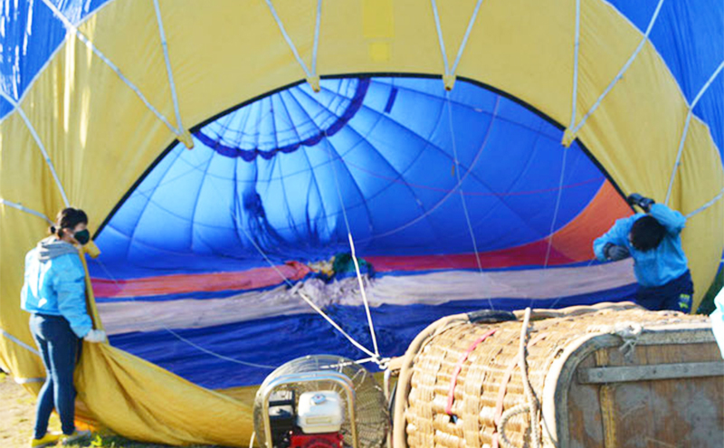 北海道 十勝 熱気球 搭乗体験チケット 2名様 フリーフライト