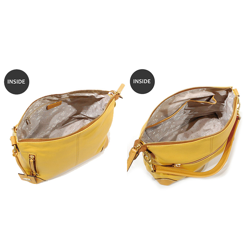 シルキーレザー 2way ショルダーバッグ 【LIME】