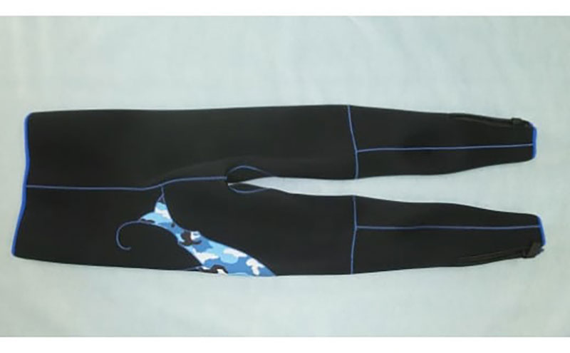 【泉フィルター株式会社】鮎タイツ20 I（黒×青）