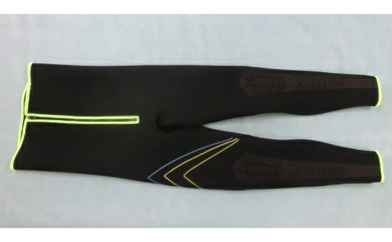 【泉フィルター株式会社】鮎タイツ20 II（黒×蛍光緑）