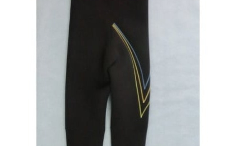 【泉フィルター株式会社】鮎タイツ20 II（黒×蛍光緑）