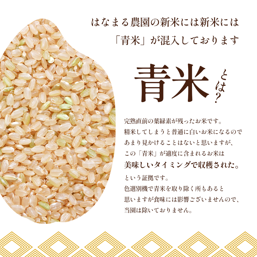 はなまる農園令和7年新米香川県産「虹のきらめき（玄米）30kg」 玄米 お米
