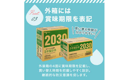 北アルプス立山連峰 5年保存水 500ml×24本×2ケース 500ミリリットル 名水 ミネラルウォーター 防災 備蓄 災害対策 国産 飲料 F6T-735