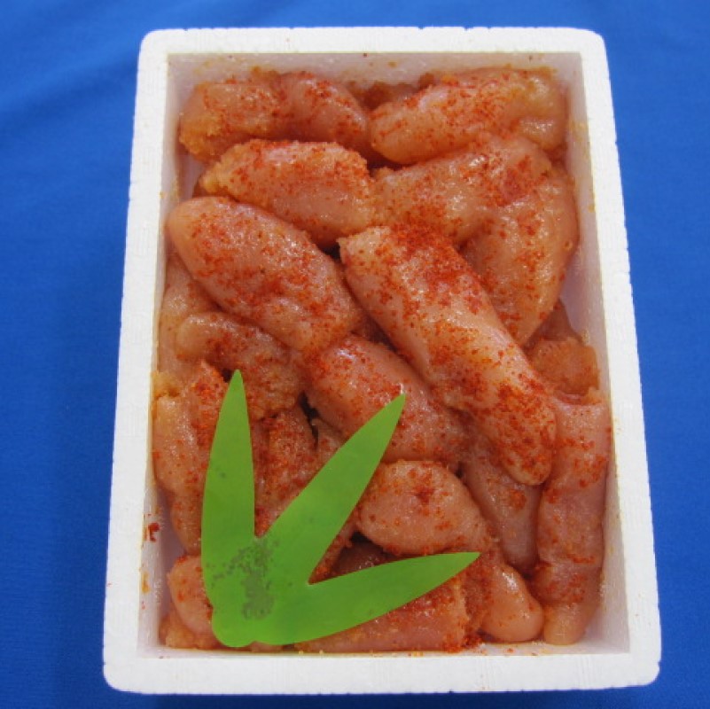 辛子明太子 (無着色) 切小、昆布明太子 (無着色) 切小、柚子明太子 (無着色) 切小 各種500g 計1.5kg ※配送不可：北海道、沖縄、離島