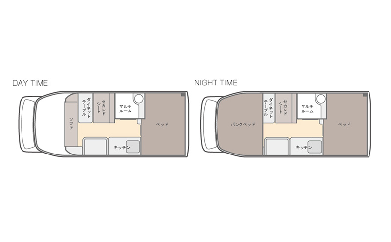 キャンピングカー ファンルーチェ ヨセミテ 車 キャンプ キャンピング カー トラックキャブコン アウトドア 日進市 愛知県