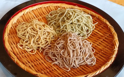 3色 味比べそば各100g×10人前（冷凍生）（若葉せいろう4人前・韃靼せいろう3人前・田舎せいろう3人前） | そば 10人前 10食 セット 麺 麺類 辛汁 冷凍 茨城県 守谷市