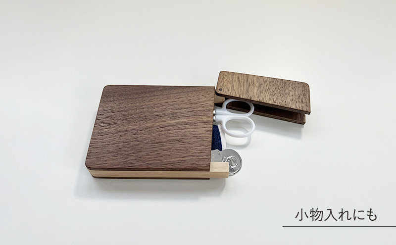 木製　名刺入れ（W・M） 木製 ウォールナット材 北海道産 メジロカバ材 プレゼント 贈り物
