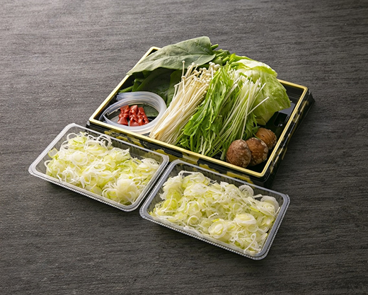 つゆしゃぶちりり【野菜盛り3人前付き】【E034W】