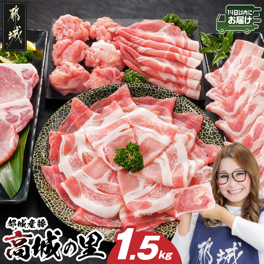 「高城の里」わくわく1.5kgセット(真空)≪みやこんじょ快速便≫_12-8408-s-R