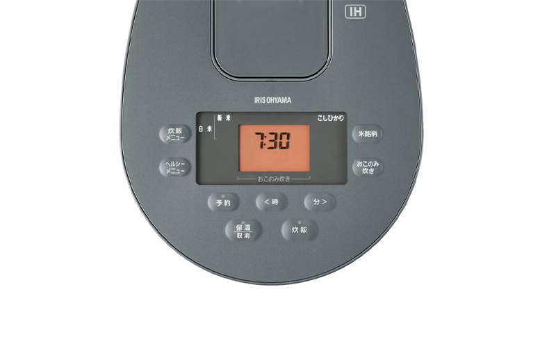 炊飯器 IHジャー炊飯器 銘柄炊き 3合 RC-IL30-HA アッシュ アイリスオーヤマ 時短 キッチン用品 調理家電 