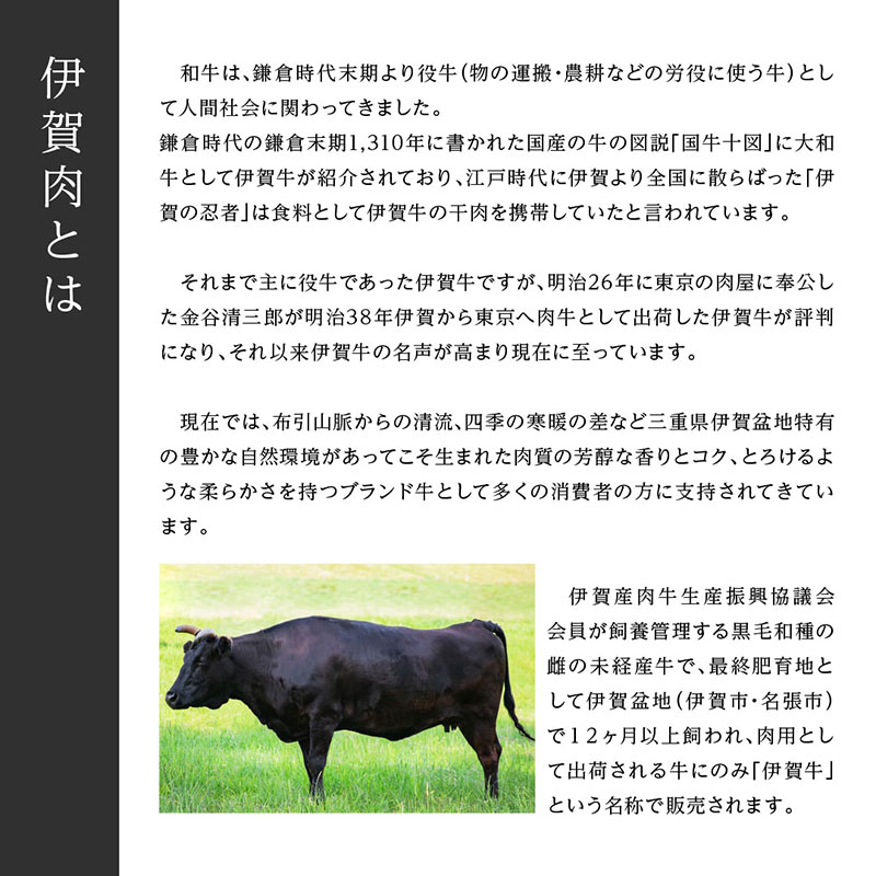 肉の横綱　伊賀牛　リブロース　300g×2枚　ステーキ　焼肉 ／ 冷凍発送　産直　自家牧場　最高級　贅沢カット　三重県　名張市　奥田　オクダ