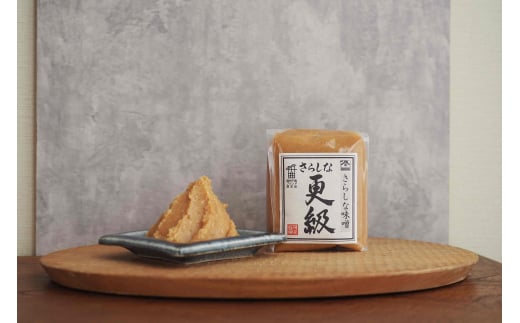 長野県千曲市のふるさと納税 12割麹みそ「田毎」・10割麹みそ「更級」（各500g×1ヶ）｜信州みそ 信州味噌 2種類 食べ比べ 発酵調味料 調味料 長野県産 千曲市