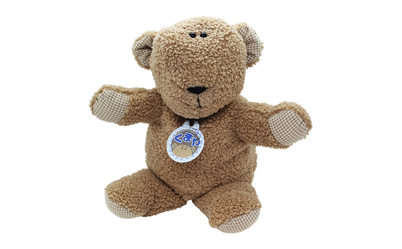 世界にひとつ　くまやのパペットくまちゃん　ハンドメイド