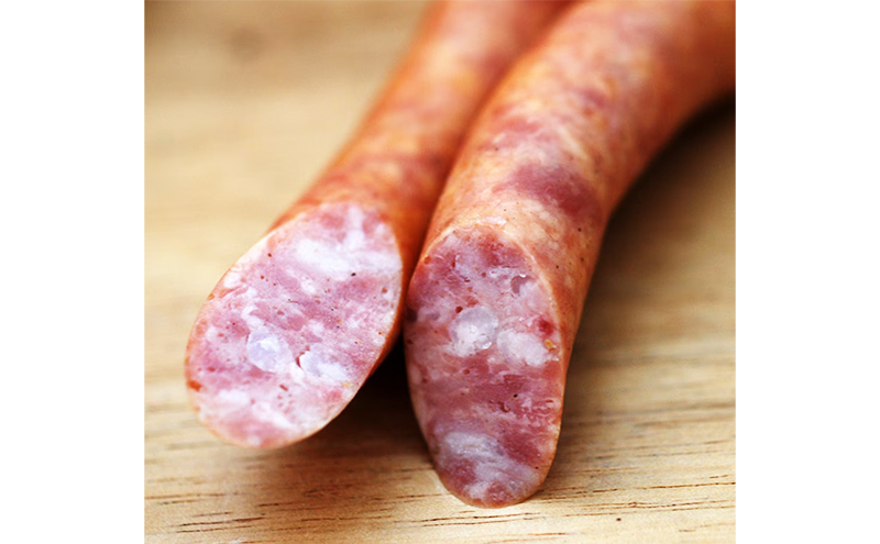 業務用ロングポークウィンナー（プレーン）10kg　冷凍　食品 加工肉 豚肉 ソーセージ ウインナー 手作り 国内産 粗挽き 薫香 業務用 おつまみ