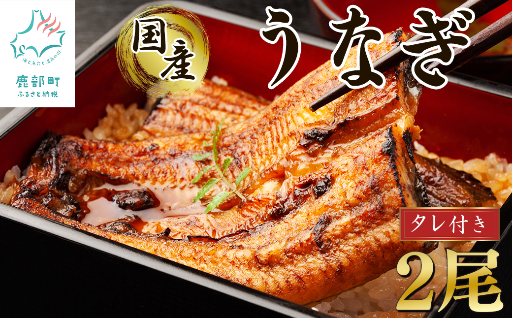 【2026年1月下旬発送】 国産 うなぎ 蒲焼き2尾 タレ付き