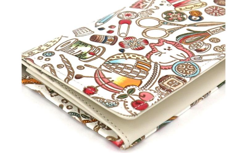 【文庫屋大関】束入れ ソーイング【皮革工芸品】 財布 お札 お札入れ 長財布 カード 小銭 牛革 手作り 日本製 墨田区 東京都