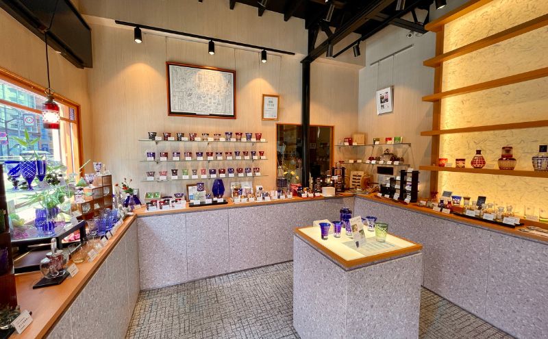 江戸切子 乾杯グラス 紅 七宝繋ぎ紋 ヒロタグラスクラフト 切子グラス 江戸 コップ カットグラス ガラス 切子 民芸品 工芸品 伝統工芸品 食器 おしゃれ かわいい 東京 東京都 墨田区