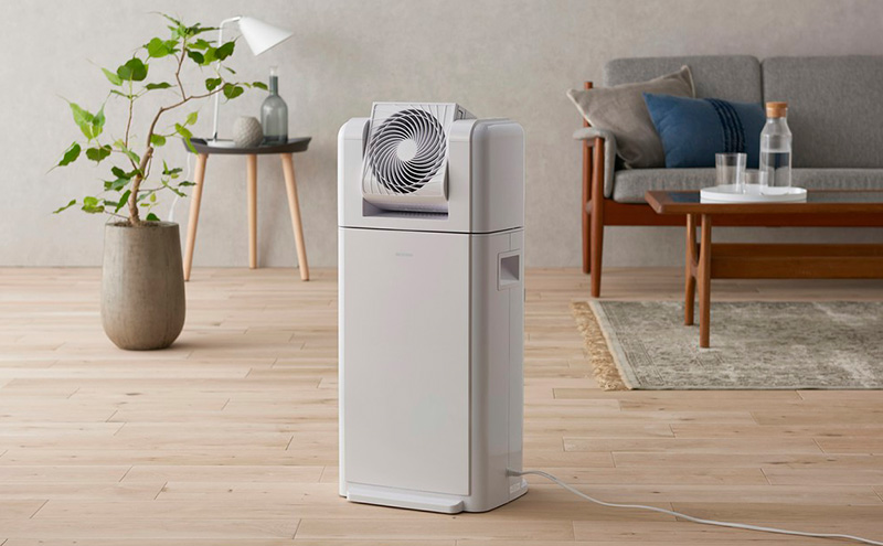 サーキュレーター 除湿器 衣類乾燥除湿機 除湿量 8L IJDC-N80-W ホワイト アイリスオーヤマ 家電 電化製品 部屋干し 工事不要 衣類乾燥 乾燥機 乾燥器 除湿機 衣類乾燥機 衣類乾燥除湿器 梅雨除湿機 梅雨対策 アイリス 宮城 宮城県 大河原町