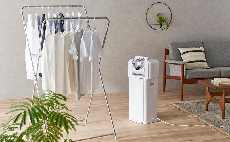 サーキュレーター 除湿器 衣類乾燥除湿機 除湿量 8L IJDC-N80-W ホワイト アイリスオーヤマ 家電 電化製品 部屋干し 工事不要 衣類乾燥 乾燥機 乾燥器 除湿機 衣類乾燥機 衣類乾燥除湿器 梅雨除湿機 梅雨対策 アイリス 宮城 宮城県 大河原町