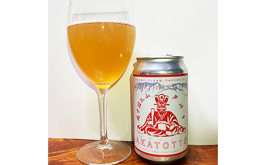 AKATOTTO(あかとっと) 350ml（6本セット） クラフトビール 贈り物 ギフト お酒 アルコール飲料 富山県 立山 芦峅寺 F6T-740
