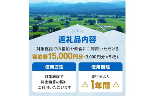 立山町 宿泊施設 宿泊券 15,000円分 (寄附額 60,000円) 宿泊チケット 宿泊 宿 山小屋 山荘 ホテル 旅 旅行 観光 レジャー チケット 登山 トレッキング アルペンルート 山岳観光 立山観光 立山黒部観光 F6T-778
