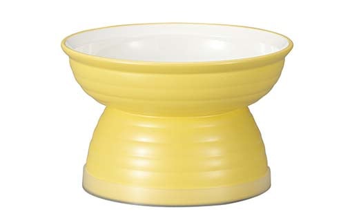 みやわん 脚付きフードボウル ２３５ ＹＥ(イエロー) F6P-2512