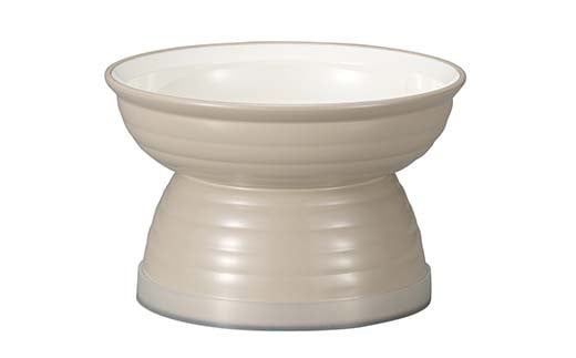 みやわん 脚付きフードボウル ２３５ ＢＥ(ベージュ) F6P-2515