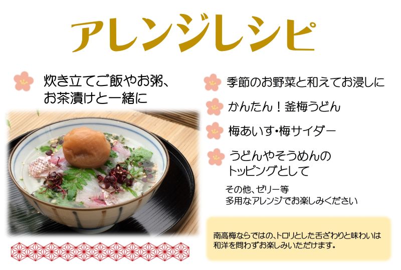 YD1009_紀州南高梅しそプレミアム塩分約6％（500ｇ）