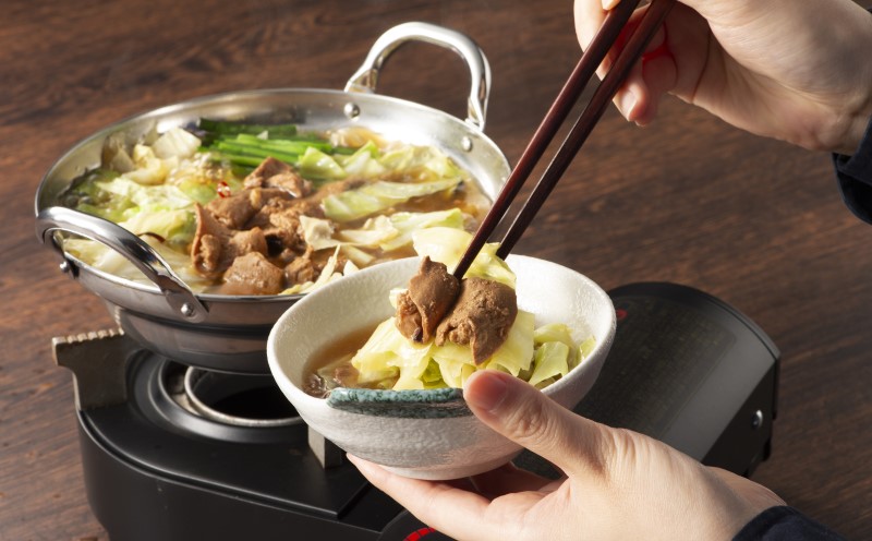 もつ鍋 缶詰 3缶 セット 醤油味 1缶約2人前 モツ鍋 モツ 肉 お肉 牛肉 BBQ バーベキュー キャンプ 非常食 藤丸商店