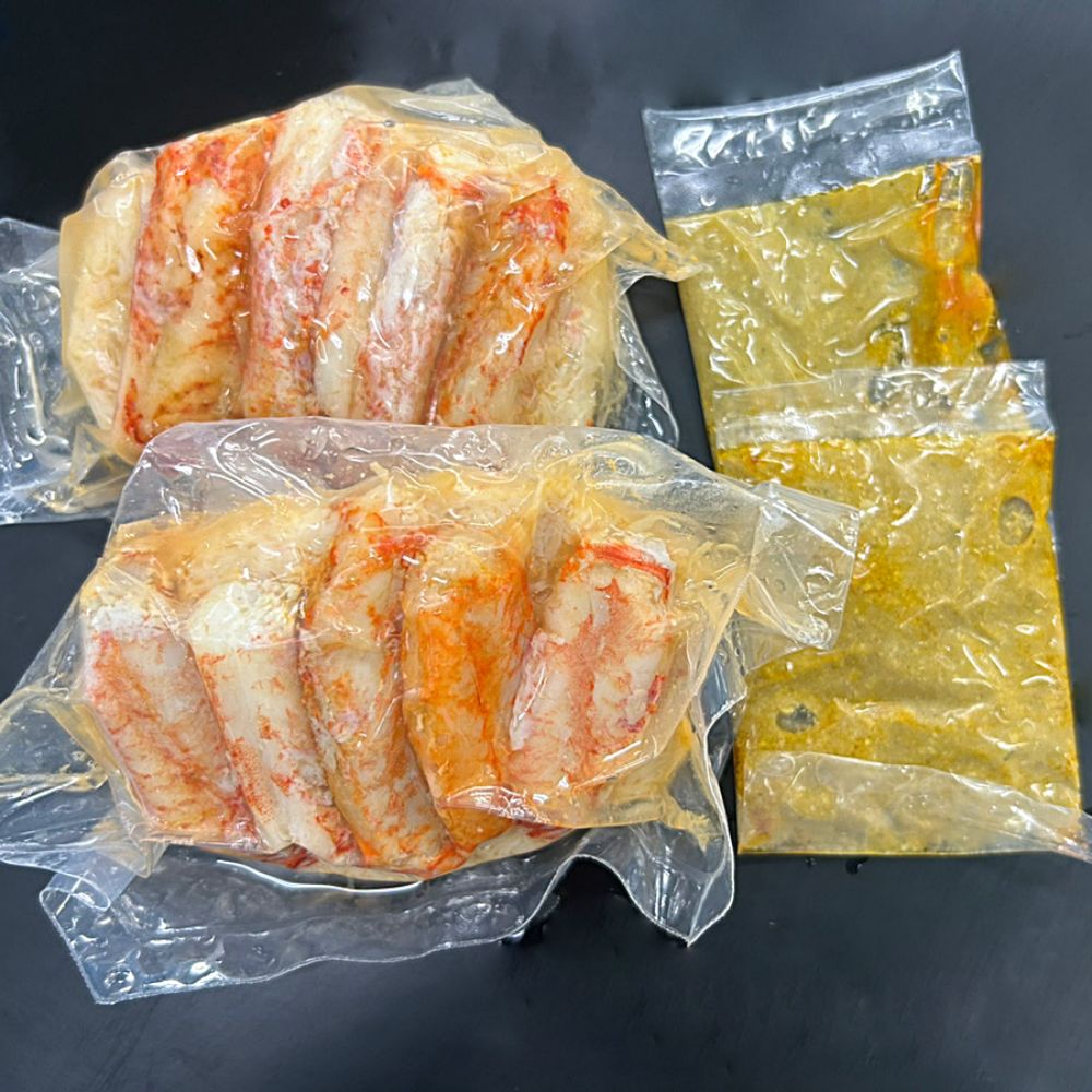 20-278 【年内配送12月15日入金まで】【訳あり】毛がにむき身ミソ（２個）【甲羅盛りの中身だけ】 within2025