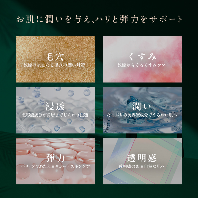 自然の恵みと美容の知恵で、肌の未来を育む Natereonフェイスマスク　3箱(計15枚)　個別包装　フェイスパック シートマスク パック 美容 保湿 エイジングケア ハリ うるおい 敏感肌 日本製