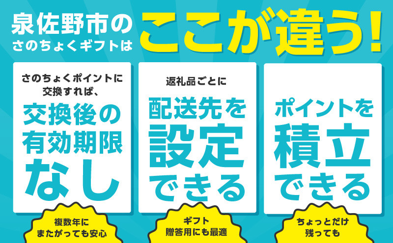 大阪府泉佐野市のふるさと納税 【有効期限なし】 付与上限30％ あとから選べる 泉佐野ふるさとギフト（寄附1,000円コース）【3000品以上掲載 高評価 カタログ 肉  牛たん ビール  かに サーモン 野菜 定期便 おせち タオル ティッシュ あとからセレクト カタログギフト】 sn020a