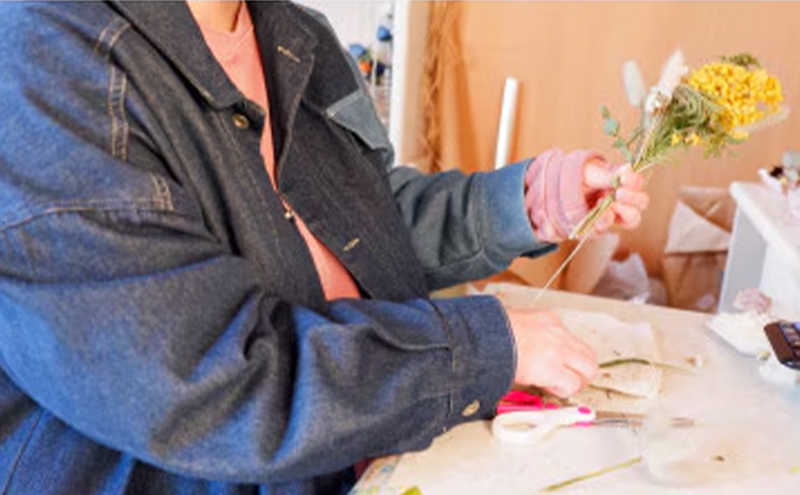 【宮古市】5petals オリジナルドライフラワー 花 お花 ドライフラワー 花束 プレゼント 誕生日 季節