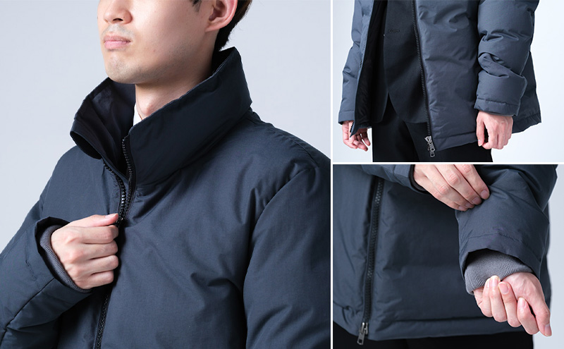 ダウンジャケット The Authentic Down Jacket エクストラウォーム (2021-0102) グレー ダウン ジャケット 上着 コート アウター 撥水 防水 登山 アウトドア ファッション 服 岩手 岩手県 宮古市